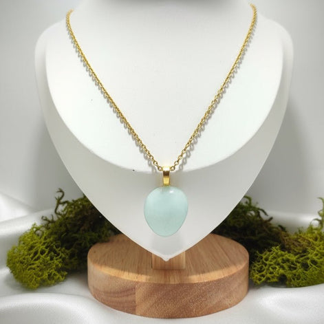 Pierre Naturelle d’Aigue - Marine Charisme, Communication, Sérénité - Secret de Cristaux