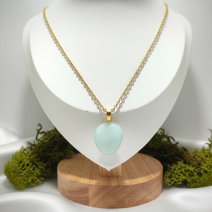 Pierre Naturelle d’Aigue - Marine Charisme, Communication, Sérénité - Secret de Cristaux