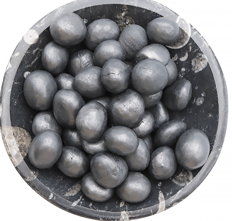 Pierre de Shungite roulée, boule, pyramide et pointe au choix - Secret de Cristaux