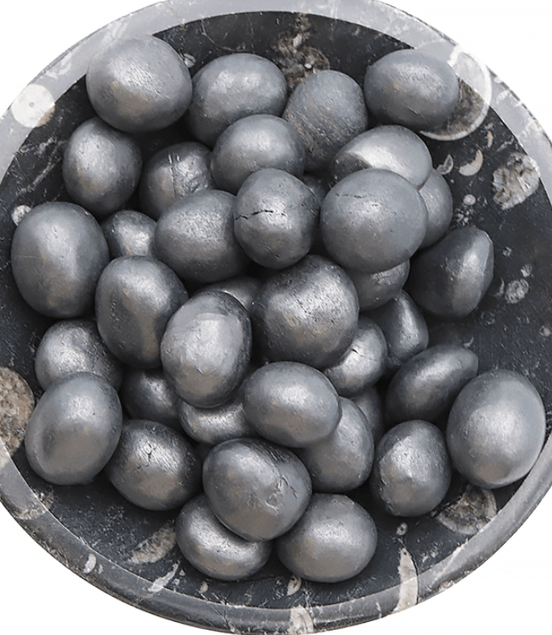 Pierre de Shungite roulée, boule, pyramide et pointe au choix - Secret de Cristaux