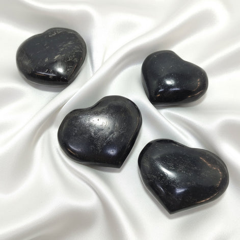 Pierre en tourmaline noire au choix, roulée ou coeur - Secret de Cristaux