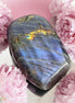 Pierre de Labradorite galet, de poche, bloc à poser - Secret de Cristaux