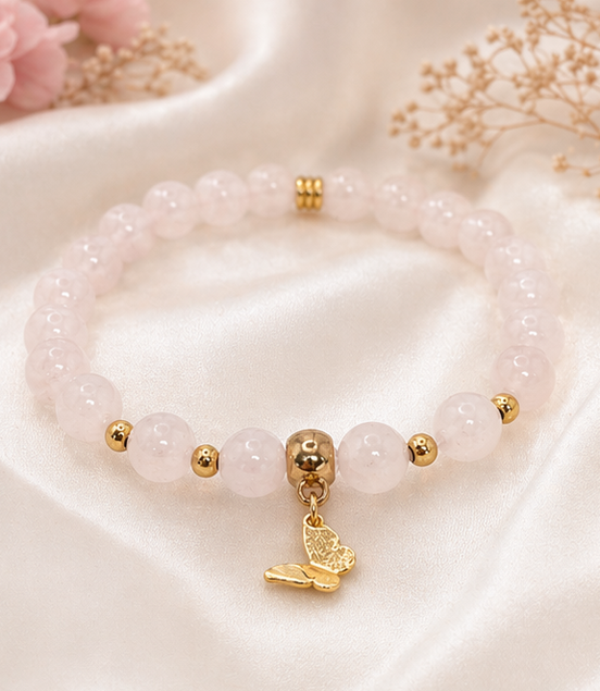bracelet kit quartz rose