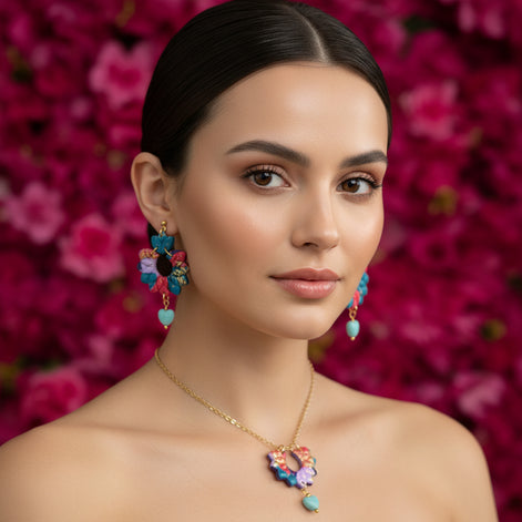 bijoux femme coloré et pierres fait en france créateur 70
