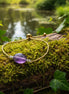 bracelet ajustable améthyste
