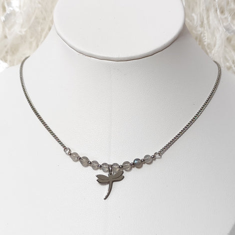 collier labradorite ado enfant