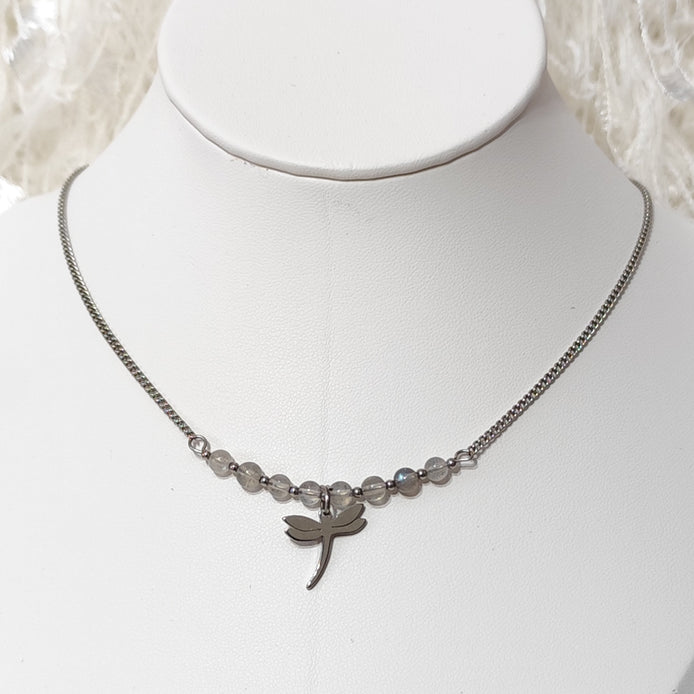 collier labradorite ado enfant