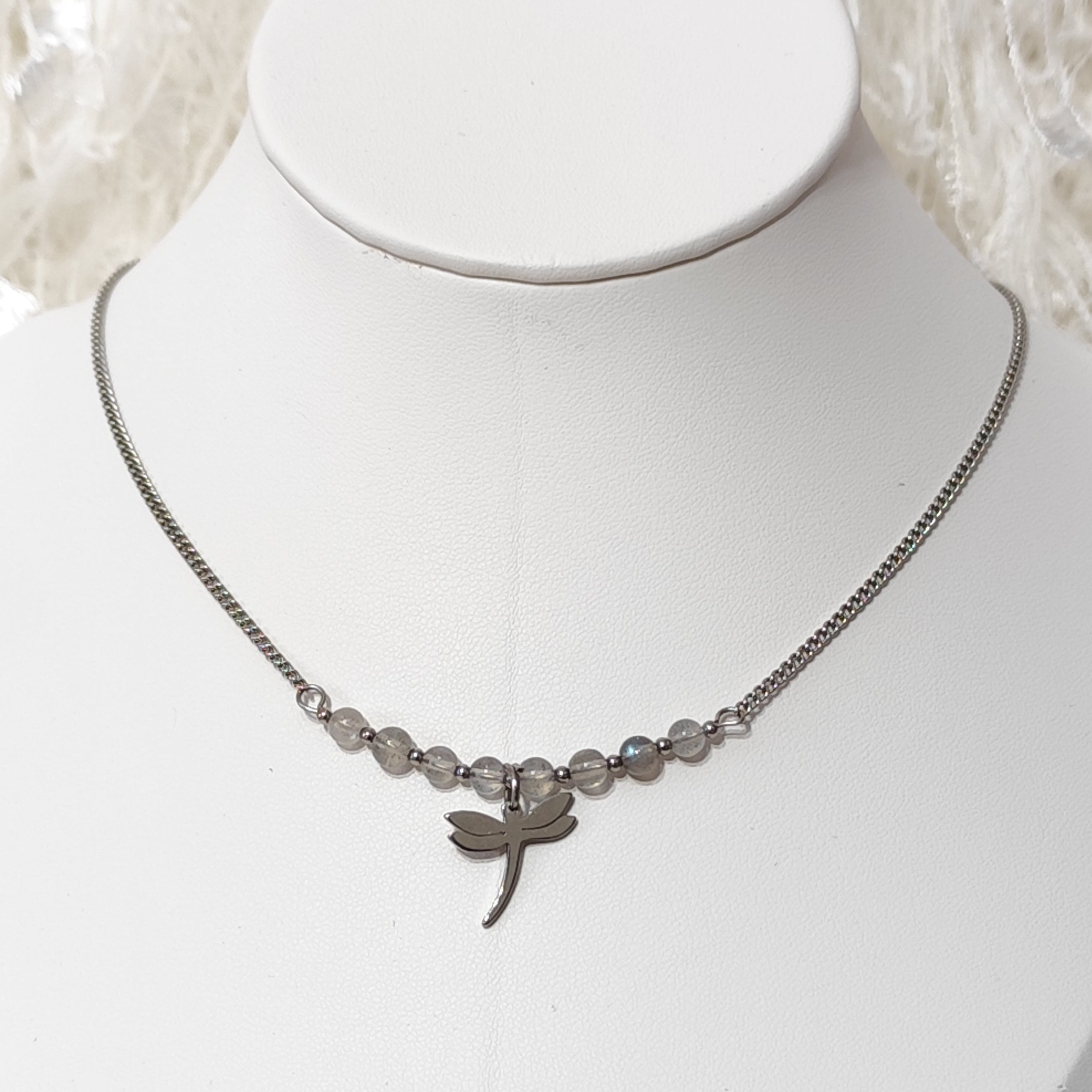 collier labradorite ado enfant