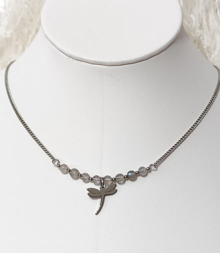 collier labradorite ado enfant
