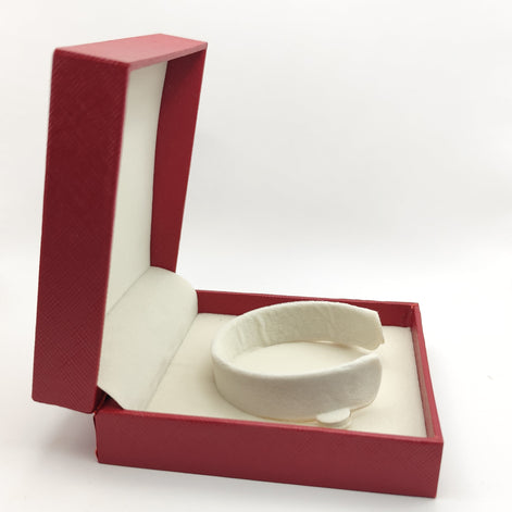 Écrin luxe bracelet Rouge