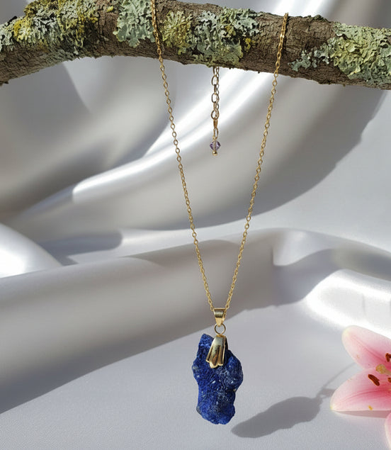 bijou azurite extra pierre rare