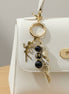 Bijou de sac protection obsidienne et tourmaline noire