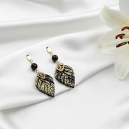 boucles d'oreille obsidienne 70 france