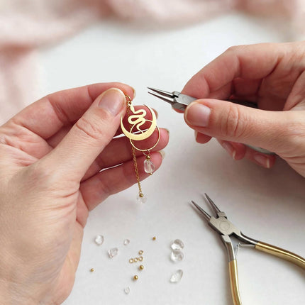 boucles d oreilles fait main en pierre