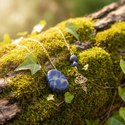 collier sodalite clarté 3 eme oeil