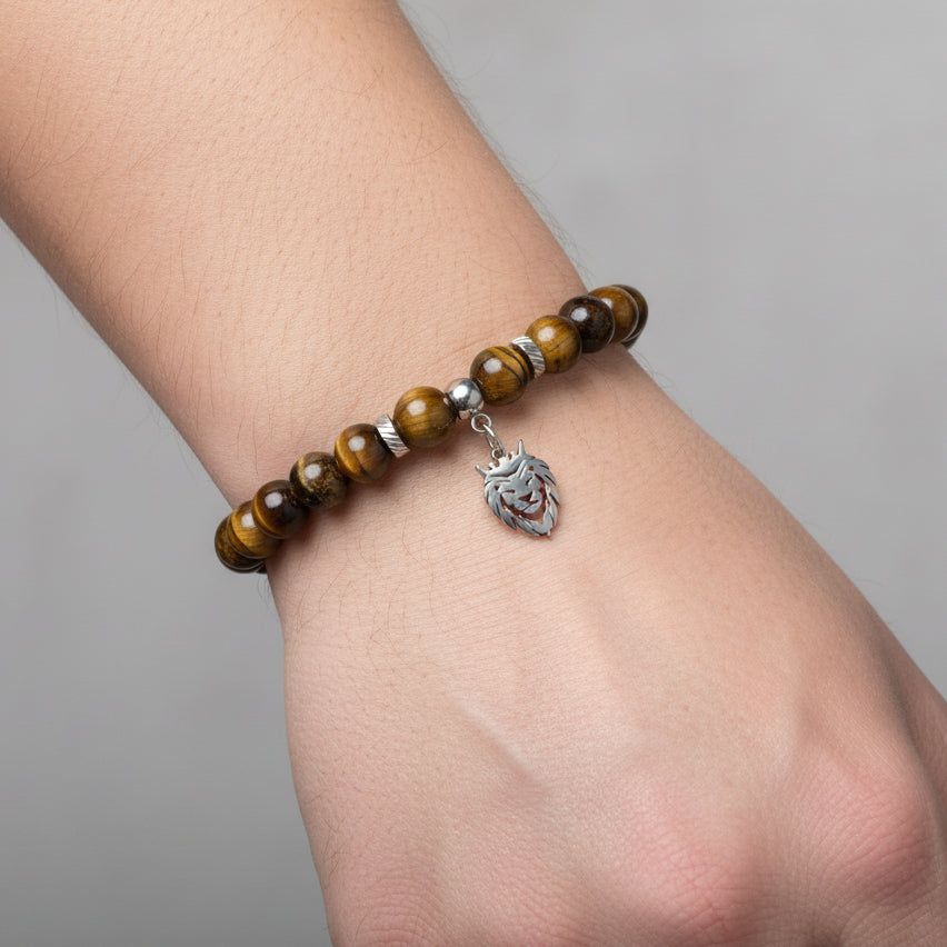 bracelet homme oeil de tigre