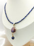 collier en pierre bleu 