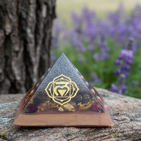 orgonite pyramide shungite