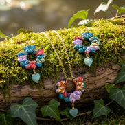 bijoux polymère et pierres naturelles