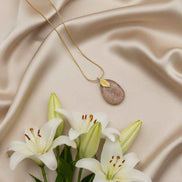 Collier et Pierre de soleil roulée qualité AA au choix