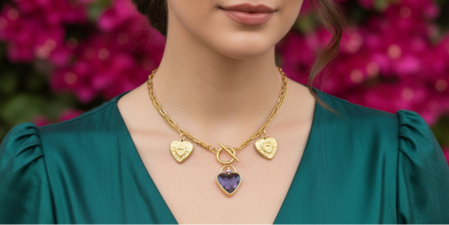 COLLIER AMETHYSTE