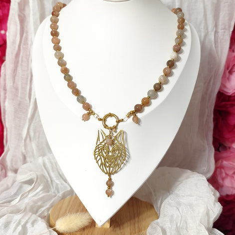 collier pierre de lune