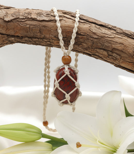 collier ecoresponsable en chanvre coton homme écolo