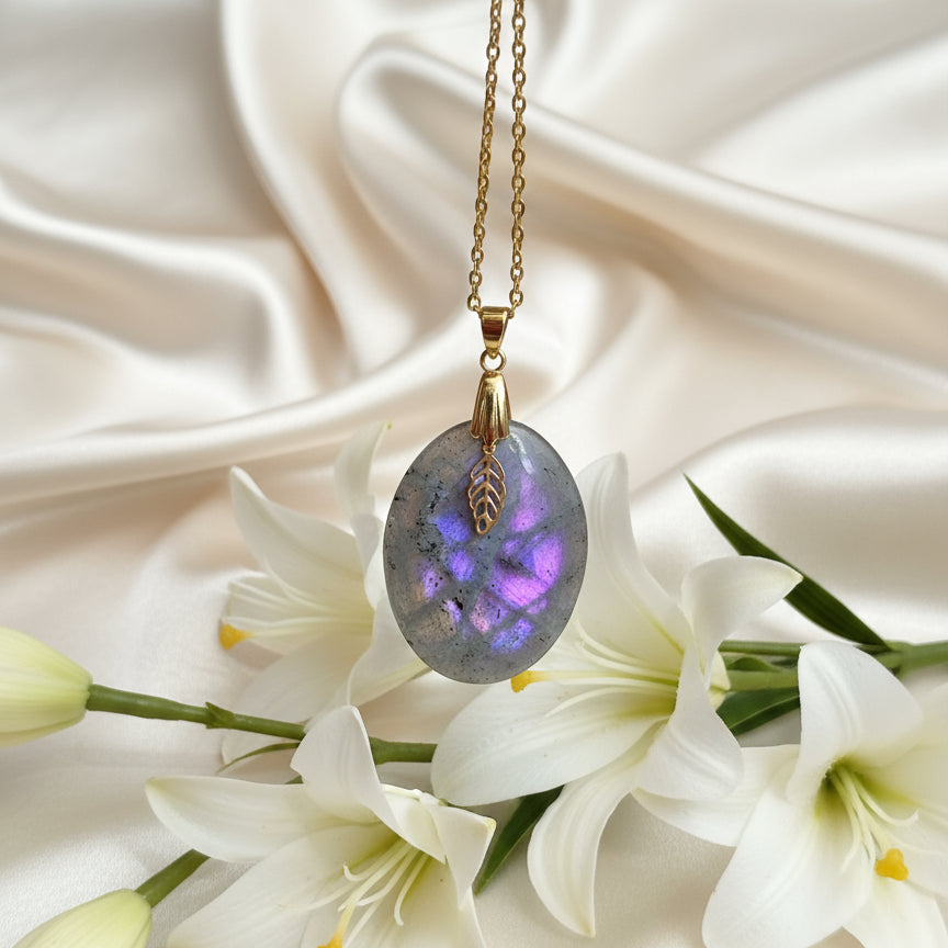 bijou labradorite violette vertus