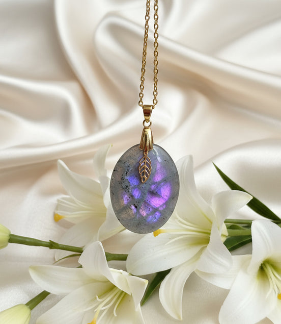 bijou labradorite violette vertus