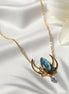 collier dore labradorite 70300