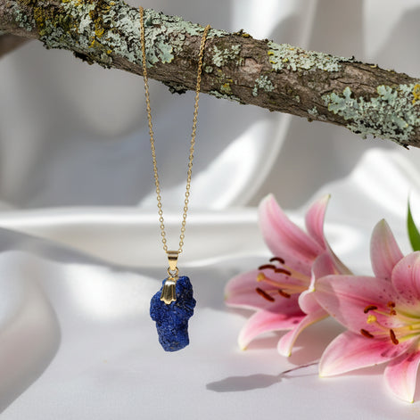 bijou azurite éveil spirituel