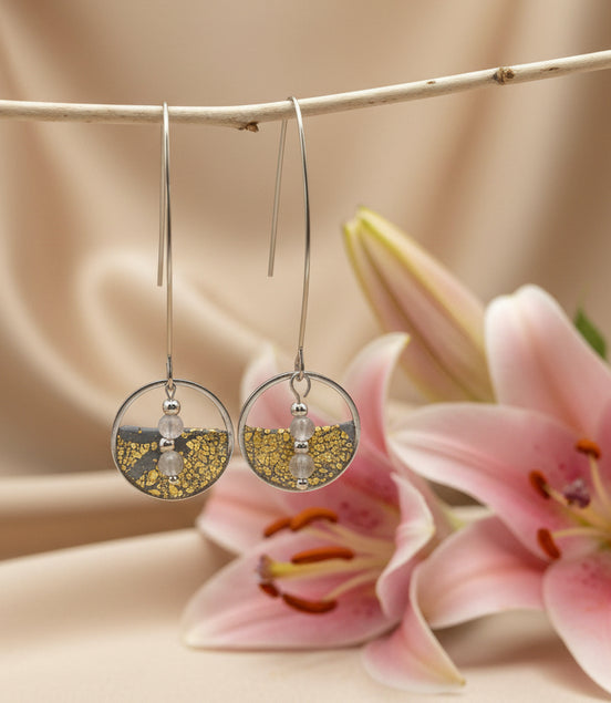 boucles d'oreilles légères 70300 bijoux pierres