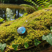 collier doré labradorite