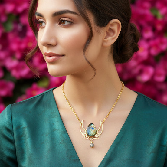 bijoux femme en pierres de labradorite 67000