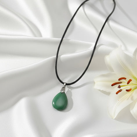 bijou enfent en aventurine verte