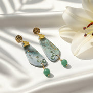 Boucles d’oreilles Fluorite 