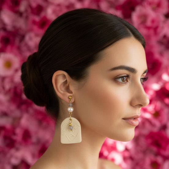bijoux effet porcelaine en pierre