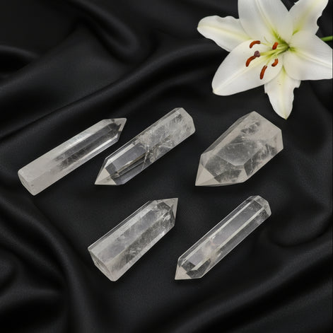 pointe de cristal de roche