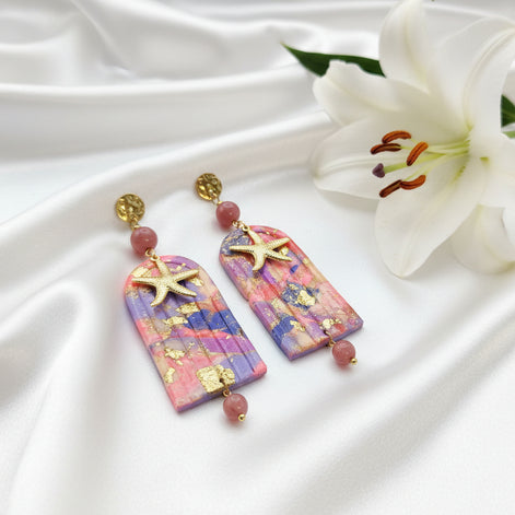 boucles d'oreilles xxl artisanales 