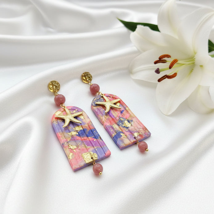 boucles d'oreilles xxl artisanales 