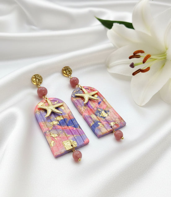 boucles d'oreilles xxl artisanales 