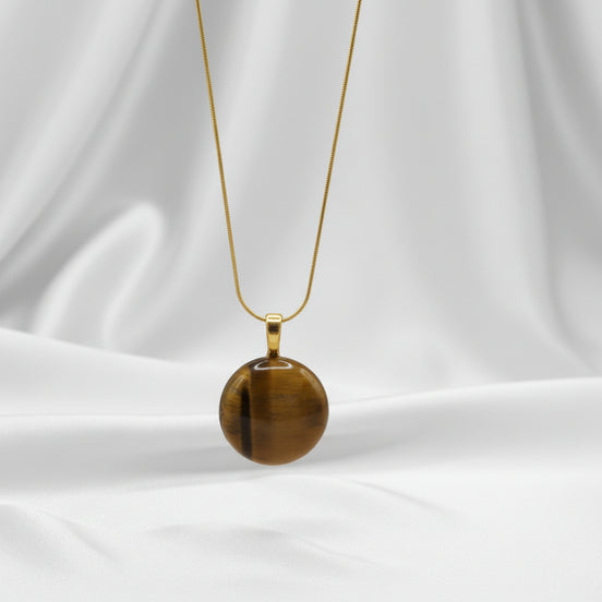 collier oeil de tigre