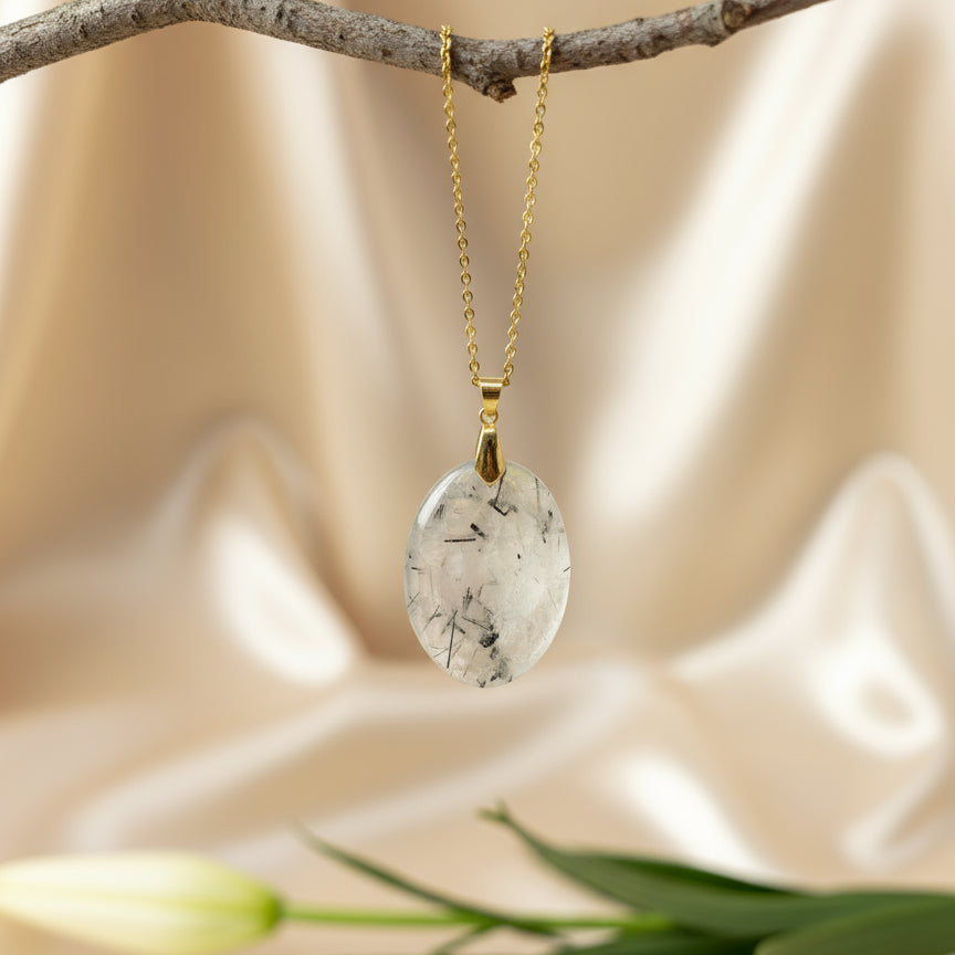 bijou en pierres naturel