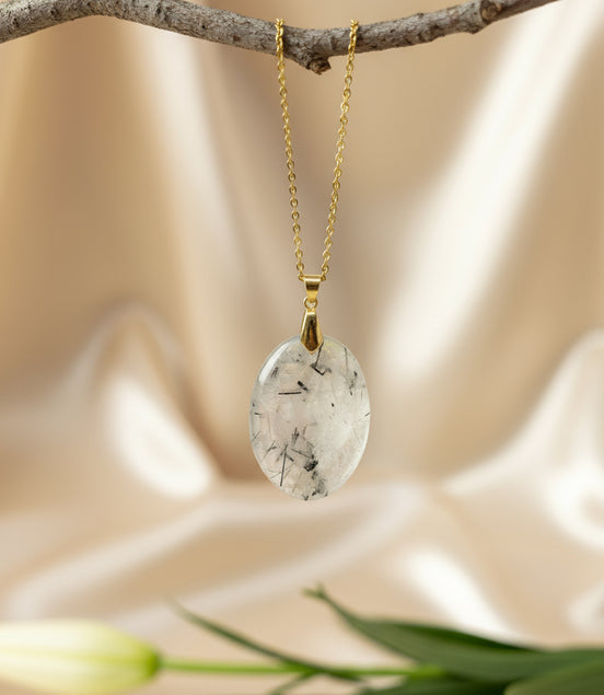 bijou en pierres naturel