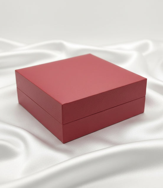 Écrin luxe bracelet Rouge