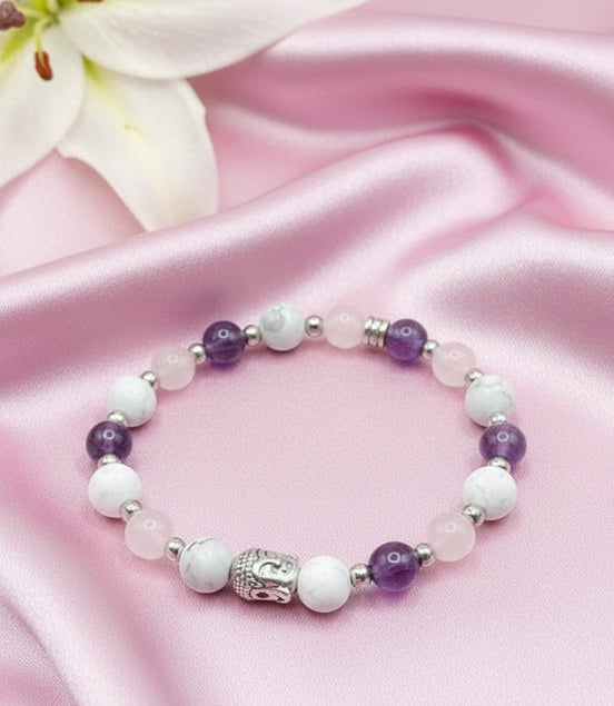 bracelet anti stress pierres naturelles