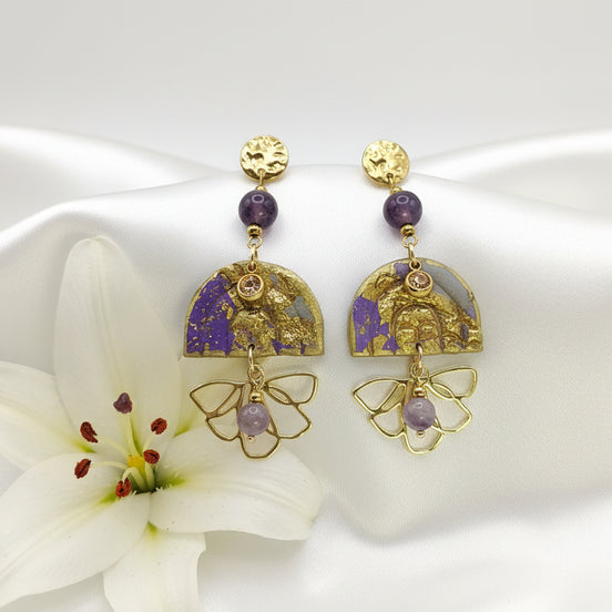 boucles d'oreilles originales artisanales