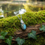 vertus labradorite bouclier