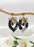 Boucles d’oreilles en Malachite