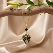 collier obsidenne